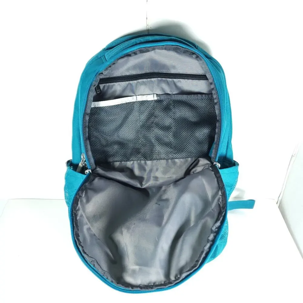 The North Face Vault Pale Teal / Blue Padded School Laptop Outdoor Backpack